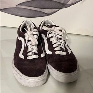 Vans Men's Dusty purple and White Sneakers